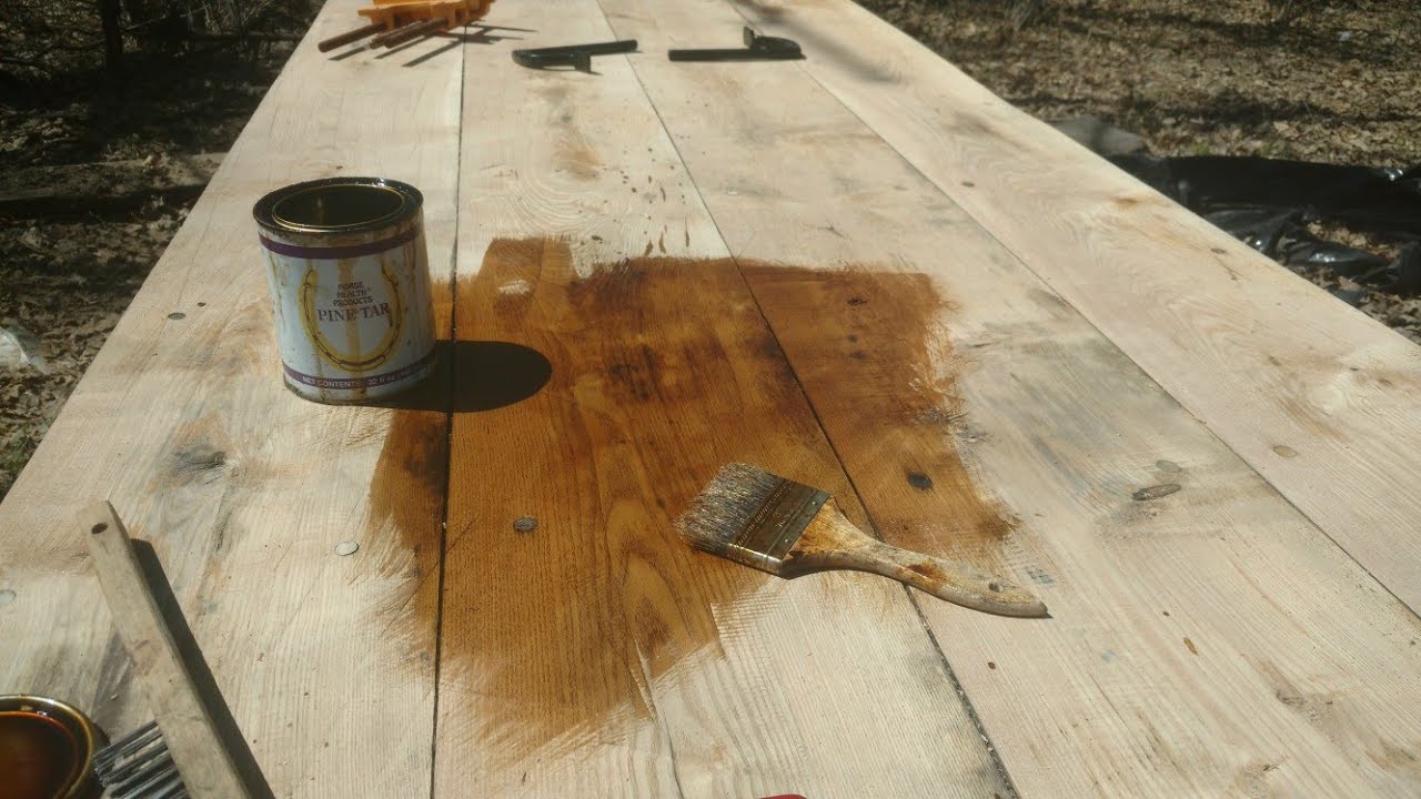 Work bench refinish YouTube