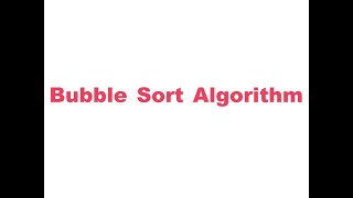 Bubble Sort Algorithm | Implementation in Java