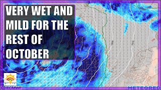 Ten Day Forecast: Very Wet And Mild For The Rest Of October