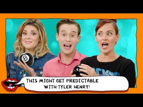 PREDICTING THE FUTURE ft. Tyler Henry (The Hollywood Medium) with Grace Helbig & Mamrie Hart