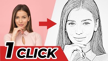 Sketch effect in 1 Click