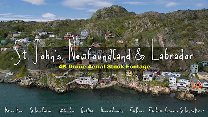 2022 Best St. John's, Newfoundland 4K Drone Stock ...