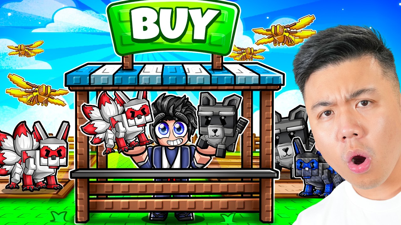 I Built The RAREST Shop in Grow a Garden!