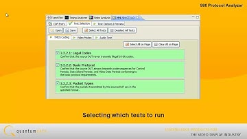 MHL Source Compliance Testing with Quantum Data 980 Protocol Analyzer