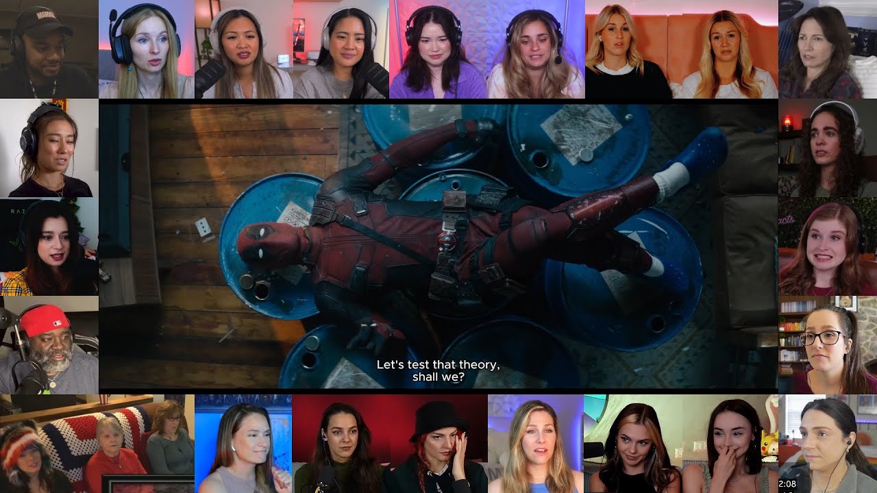 Deadpool tries to kill himself - Deadpool 2 (2018) - Reaction Mashup