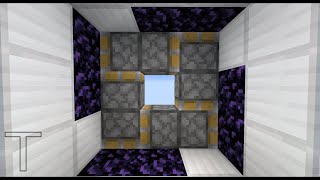 Tutorial: Simple, Inverted 3x3 Iris Piston Door [Java 1.15+]