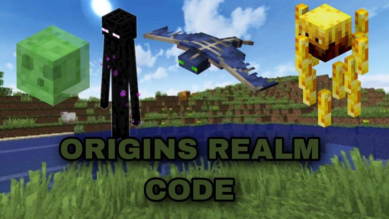 BEST ORIGINS REALM CODE FOR BEDROCK EDITION! - YouTube