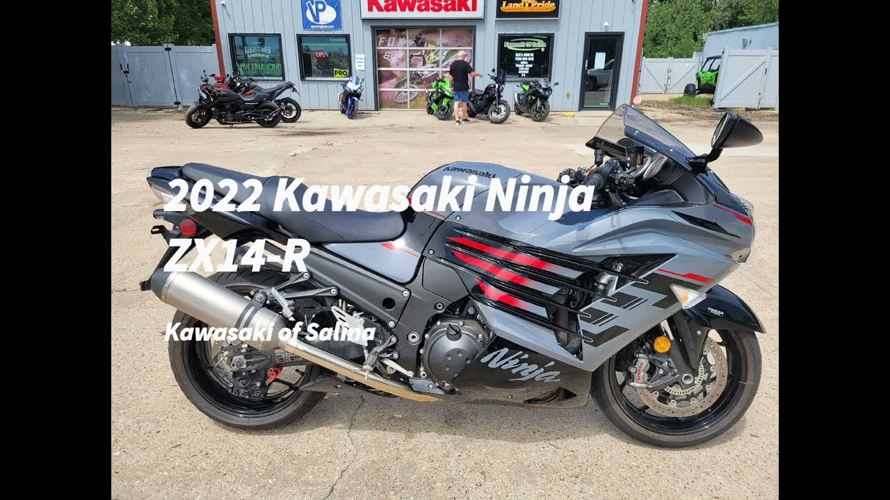 2022 Kawasaki Ninja ZX14-R at Kawasaki of Salina, Salina KS - YouTube