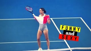 Tennis TOP5. Funny and Sexy - WTA Moments