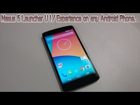 Nexus 5 UI