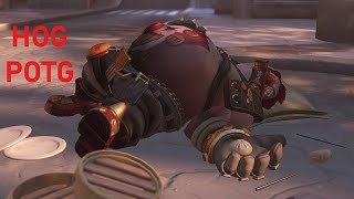 Overwatch 2 - Doing a multiple kill with Roadhog in Ranked (Potg)