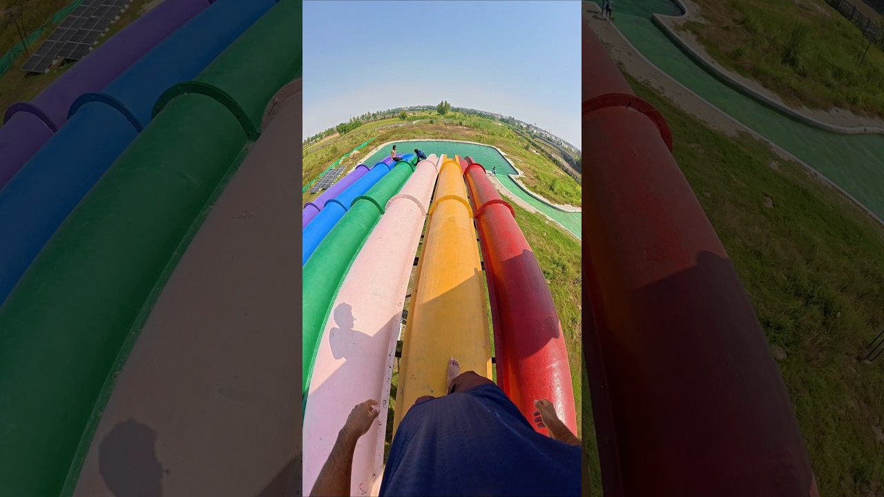 bella ciao playground parkour lazy waterslide pov