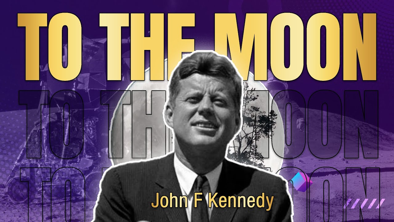 John F, Kennedy Motivational Speech - Iconic Moon Speech