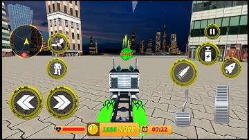 Dragon Robot Police Car Games - Android Gameplay #5