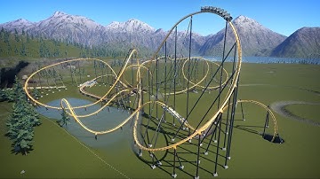 Formula 1 | 9 Inversion B&M Launch Coaster (Randoms Collection) #CoasterVision #PlanetCoaster
