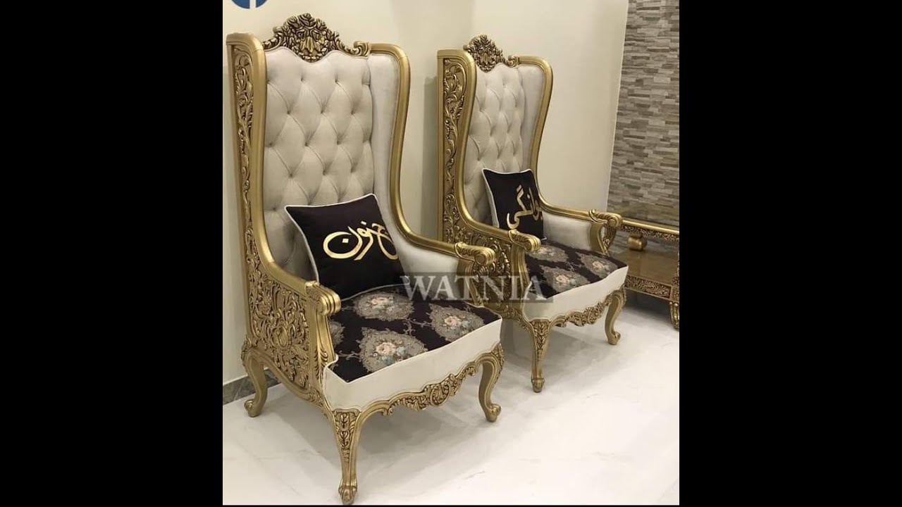Wood Bedroom Chair Set Design 2021 New Modren Bedroom Chair Set