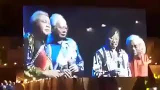 Dato Seri Najib Karaoke Lagu Iban  Bekikis Bulu Betis