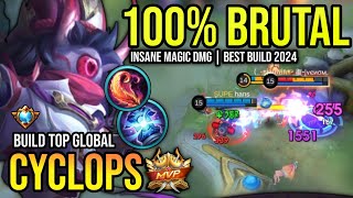 CYCLOPS BEST BUILD 2024 | BUILD TOP GLOBAL CYCLOPS GAMEPLAY | MOBILE LEGENDS✓