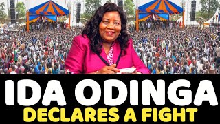 Mama Ida Odinga Declares a Hot War and Fights In ODM - No Sifuna No ODM - It's Over!