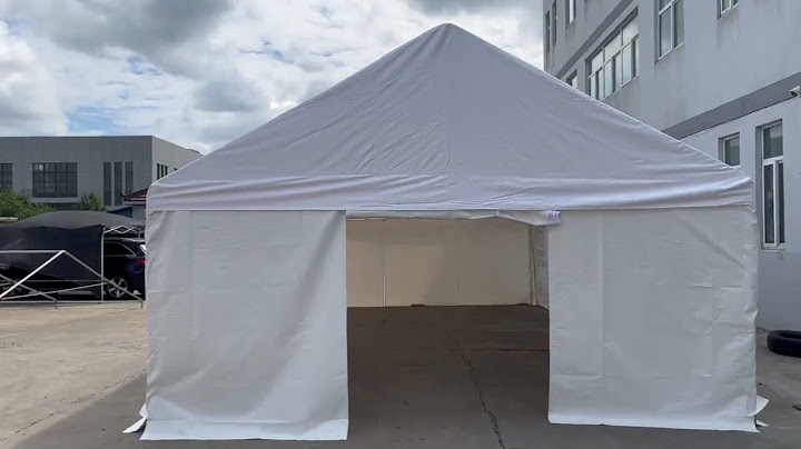 Pvc party tent DIY assemble 5x10m heavy duty