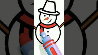 snowman coloring book