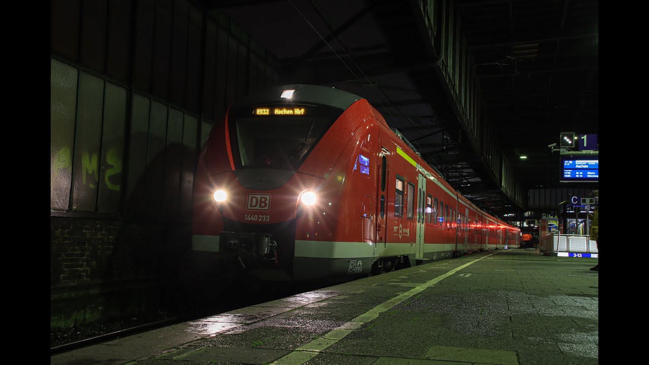 [DB Regio NRW] Neue Ansagen aus der RB33 von Aachen Hbf nach Duisburg Hbf