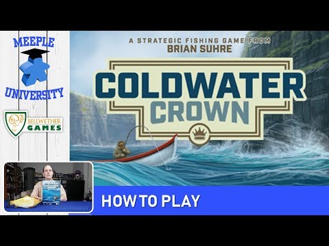 Coldwater Crown Board Game – How to Play & Setup (Full Rules) - CONCISE rules,  drop the rulebook!📖