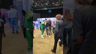 The Green Power Ranger Revels in the Attention at Liverpool Comic Con