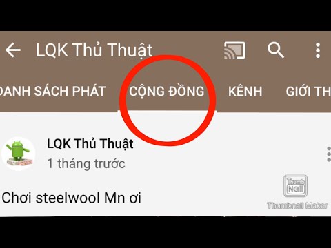 Cách Bật Tab Cộng Đồng Cho Kênh Youtube ... - Lacaigi.com