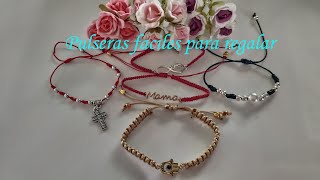 Pulsera fácil para regalar