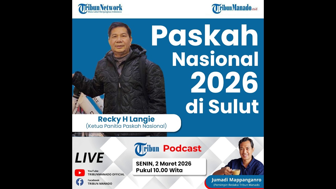 Tribun Podcast: Paskah Nasional 2026 di Sulut