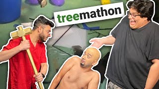 DESTRUCTION OF ANOTHER MONITOR feat. @CarryMinati & @HiSaimanSays | TREEMATHON HIGHLIGHTS & BTS