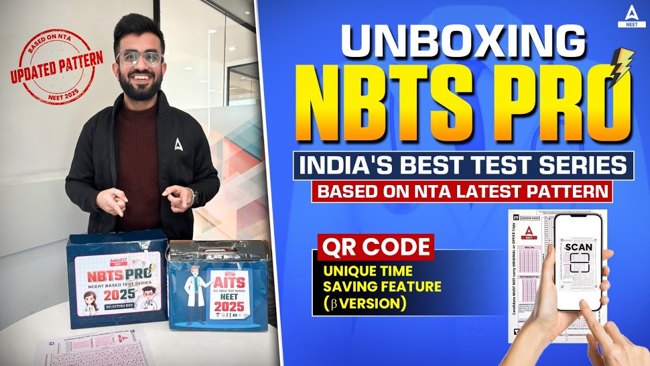 NBTS Pro: NEET 2025 Test Series Unboxing | India's Best Test Series ...