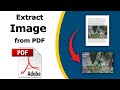 How to extract images from a pdf file using adobe acrobat pro dc