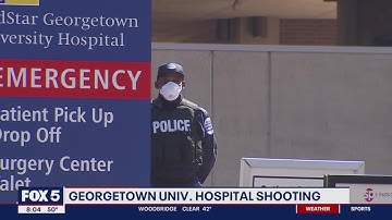Suspect in shot fired incident near Georgetown University Hospital found dead | FOX 5 DC