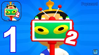 Find The Alien 2 - Gameplay Walkthrough Part 1 Stone Age Liberated Alien King & Dinos (iOS,Android) screenshot 1