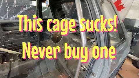 Never buy a competition engineering cage!!! Part one of the cage install
