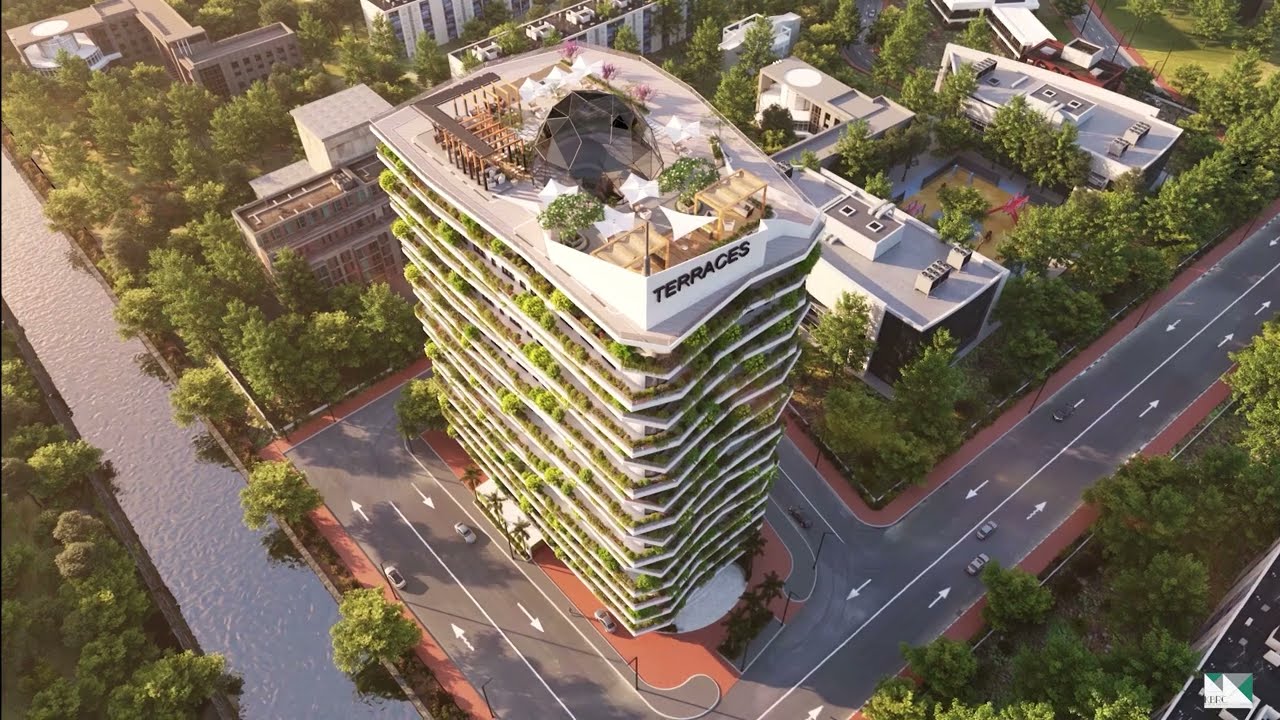 The Terraces Residential Tower | Green Building | Sustainable Design | KBRC 1080p