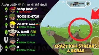 30 Minutes Of Slapping Pros in Mini militia Classic With New Controls and Settings 🥶 screenshot 4