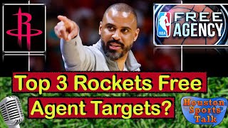 Rockets Top 3 Free Agent Targets? | Did Stone Deserve Extension? (w/ Frank from Rockets Chop Shop)