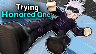 first time trying GOJO in Jujutsu Shenanigans