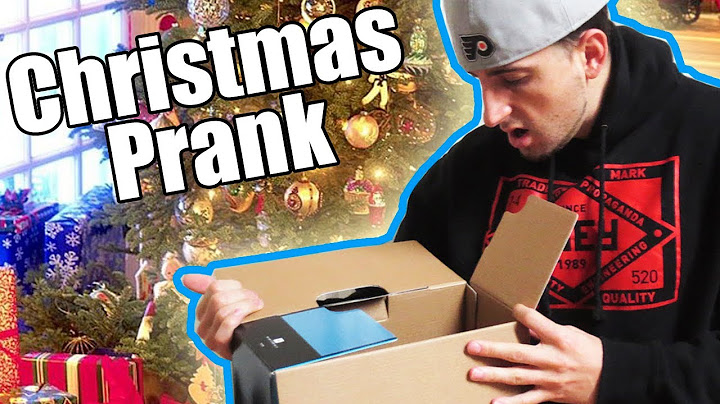 CHRISTMAS PRESENT PRANK 2012 - PrankvsPrank