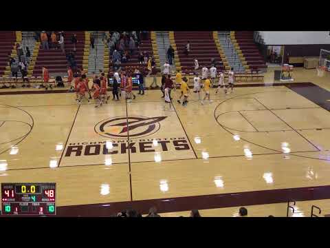 Richmond-Burton Comm vs. Sandwich High School Varsity Mens' Basketball