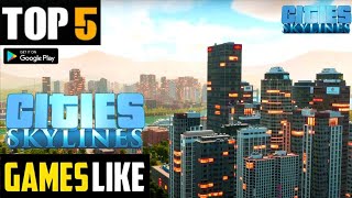 To5 games like cities skylines in android 2023| cities skylines here on mobile screenshot 1