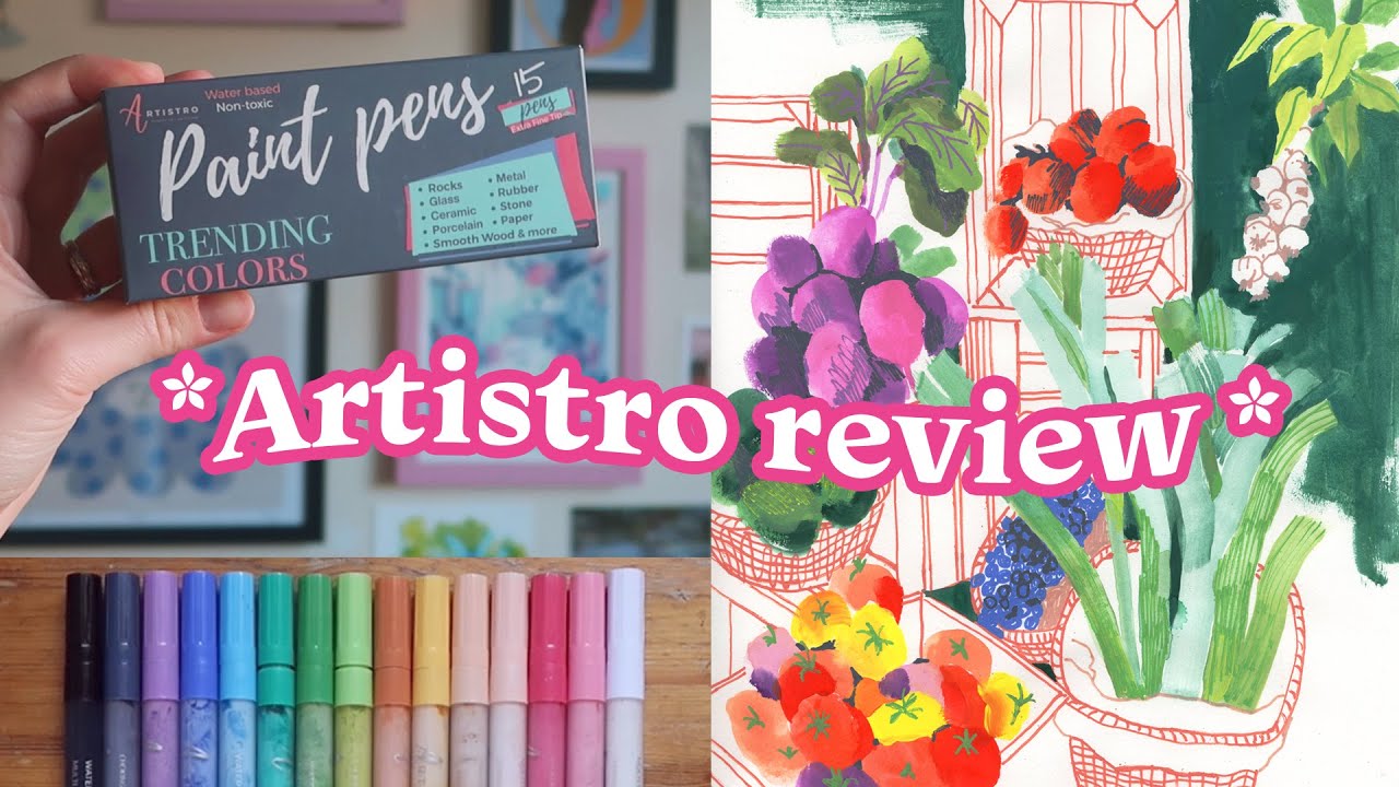 Artistro Paint Pen Review - Natasha Miller Creat