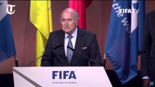 Fifa election: Sepp Blatter re-election speech highlights