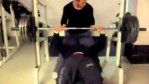 Pec tear on bench press not for the faint hearted.