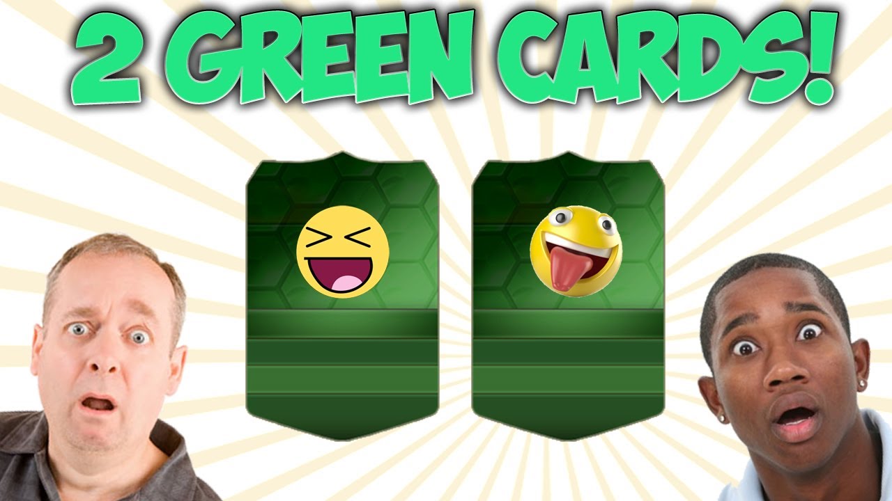 2 GREEN CARDS!!! YouTube