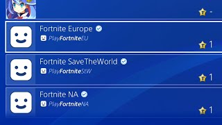 Strange Verified Fortnite Accounts that Playstation Don't Want You to Know About