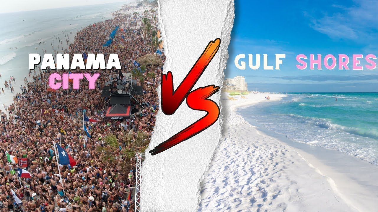 Panama City Vs. Gulf Shores (Which is Better?) YouTube